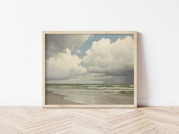Plakat - Strandskyer