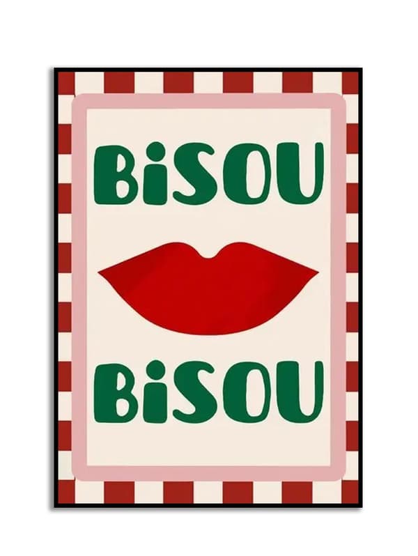 Plakat - Bisou Design