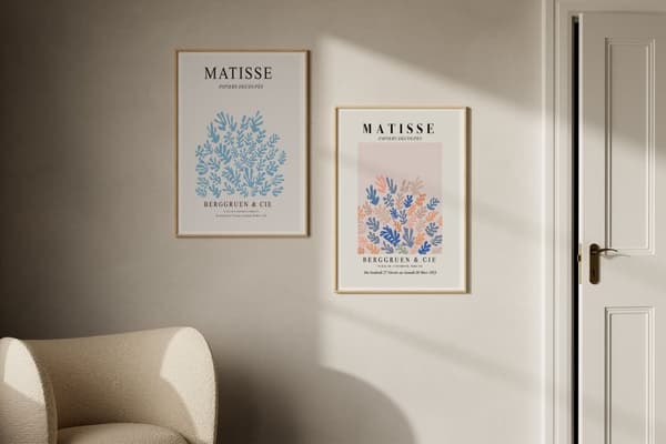 Plakat - Matisse Papiers Découpés / Sæt af 2