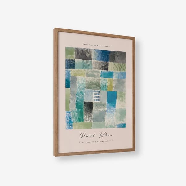 Poster - First House i en Settlement