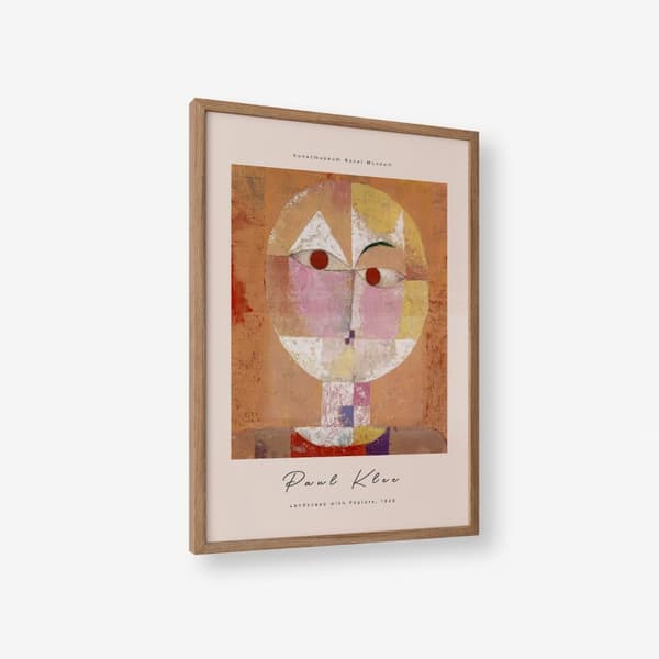 Juliste - Maisema Poppeleiden Kanssa, Paul Klee