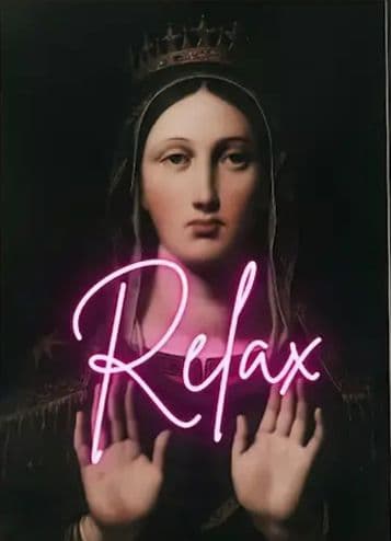 Plakat - Relax Madonna