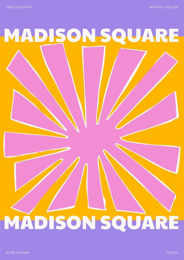 Plakat - Madison Square