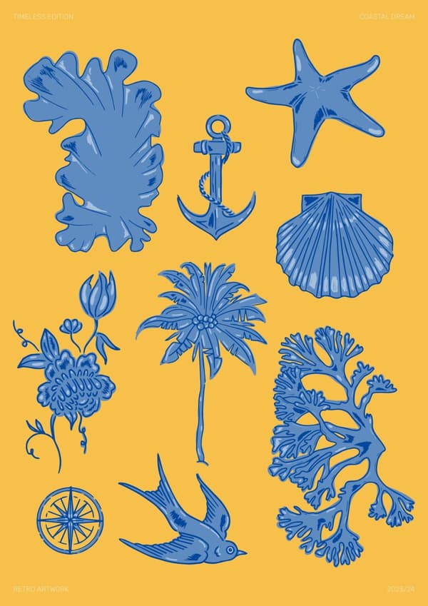 Plakat - Coastal Dream Artwork