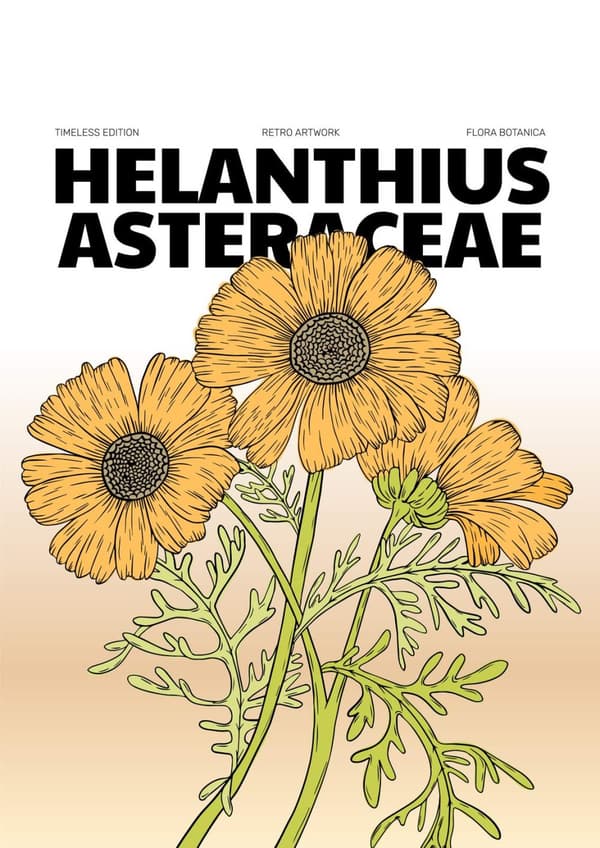 Poster - Flora Botanica Sæt af 3
