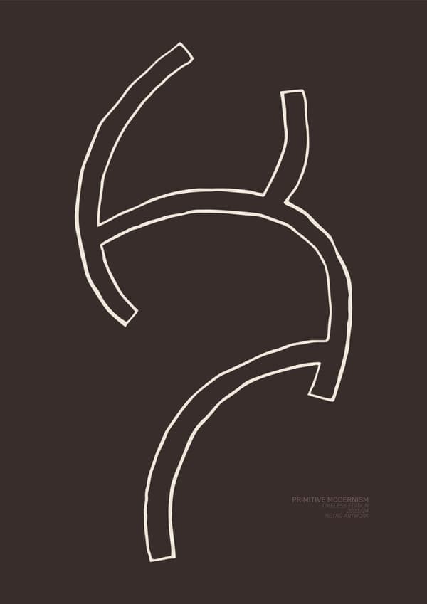 Plakat - Primitiv Modernisme