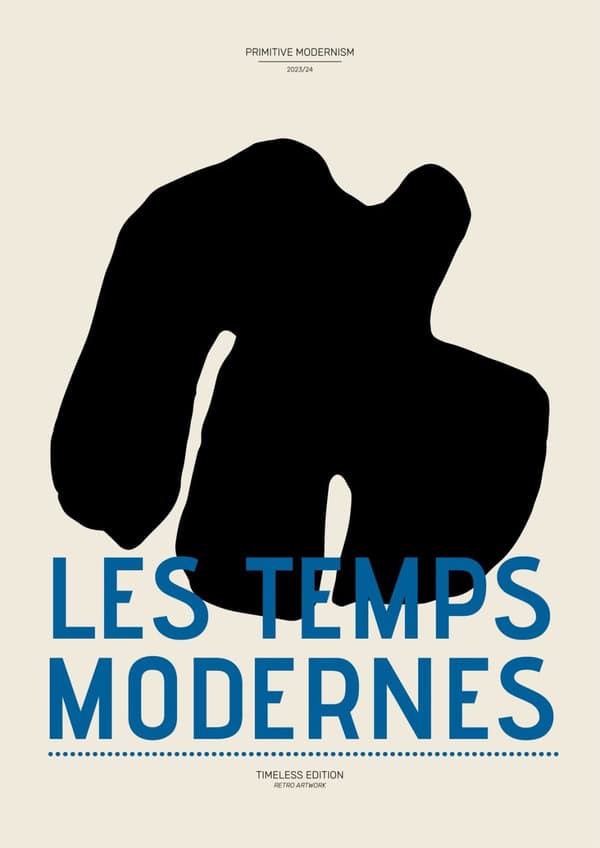 Plakat - Les Temps Modernes