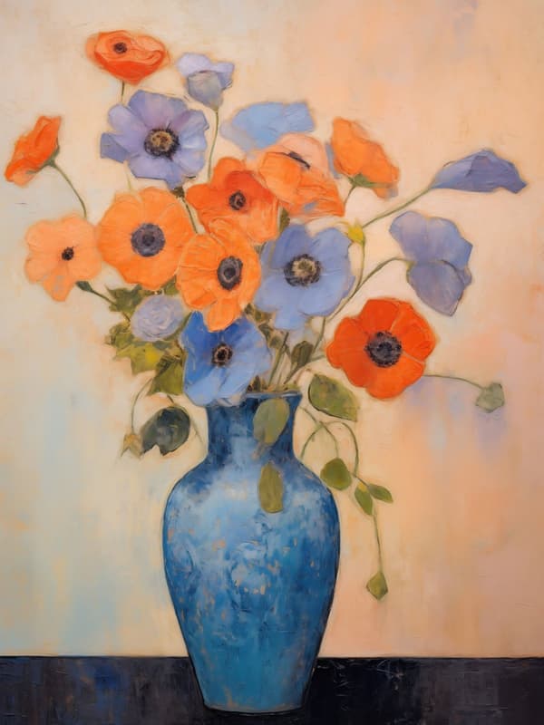 Poster - Floral Vase Artwork