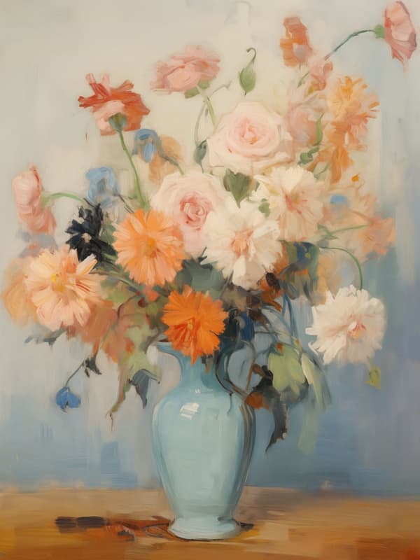 Plakat - Blomster Vase
