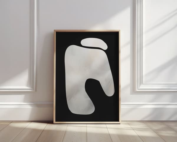 Plakat - Abstrakt Form