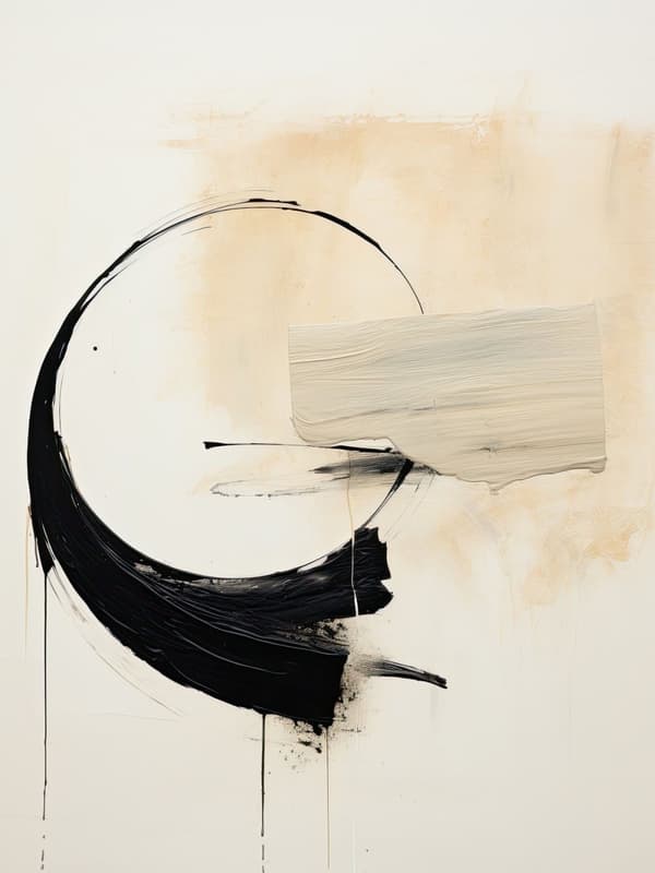 Plakat - Abstrakt Cirkeldesign