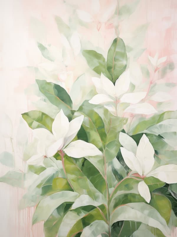 Plakat - Blomstrende Grønt