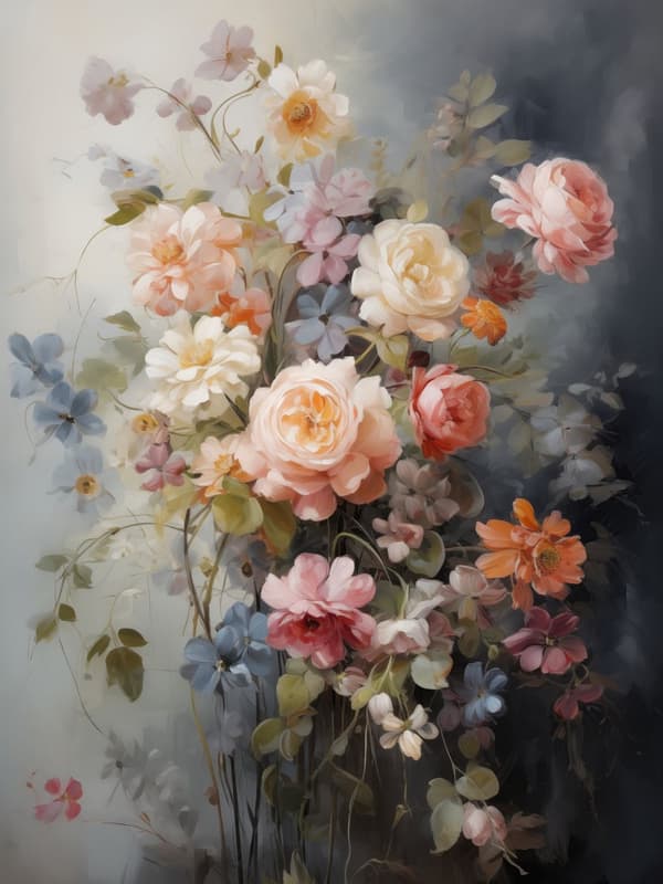 Plakat - Blomsterkunst