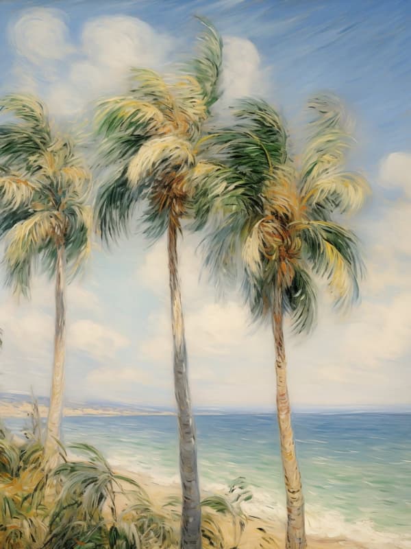 Poster - Palm Beach Scen