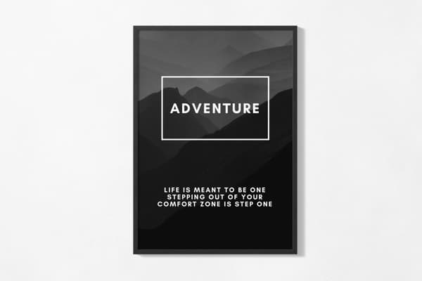Plakat - Eventyr Sitater