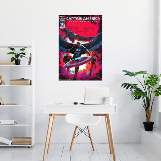 Poster - MARVEL CAPTAIN AMERICA BRAVE NEW WORLD COMIC