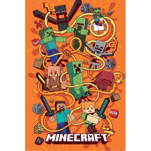 Poster - MINECRAFT - FUNTAGE MONTAGE