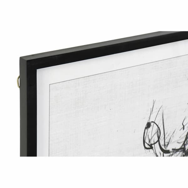 Maleri DKD Home Decor 70 x 2,5 x 90 cm Dame Moderne (2 enheder)