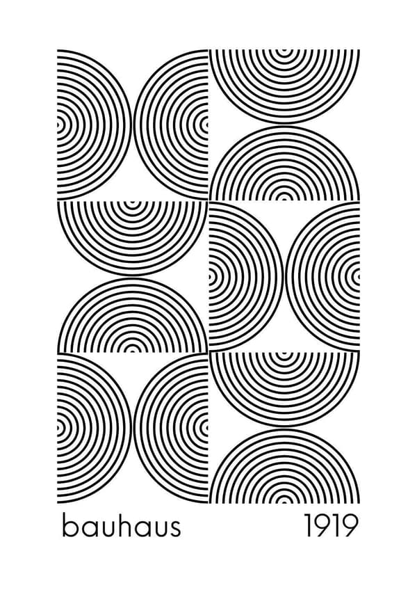 Abstrakt Affisch – Högkvalitativt Luster Fotopapper (Ram ingår ej)50x70 CM