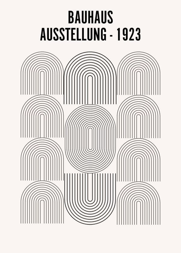 Abstrakt Affisch – Högkvalitativt Luster Fotopapper (Ram ingår ej)50x70 CM