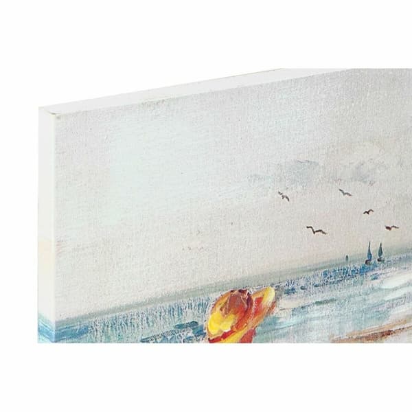 Maalaus DKD Home Decor Ranta Pojat (50 x 2,5 x 70 cm) (2 osaa)