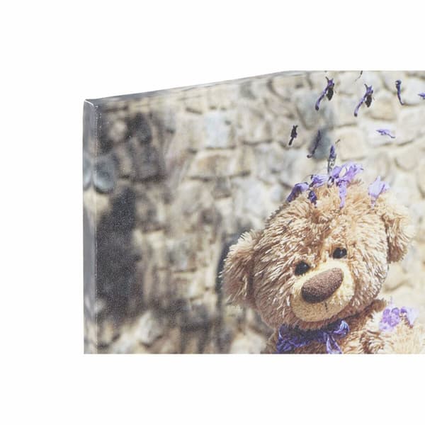 Maleri DKD Home Decor S3018130 Bjørn Børns (28 x 1,5 x 28 cm) (4 enheder)