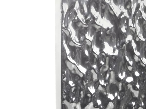 Veggdekorasjon Sølv Jern 60 x 79 cm Metallisk Glamorøs stil Interiør Veggkunst