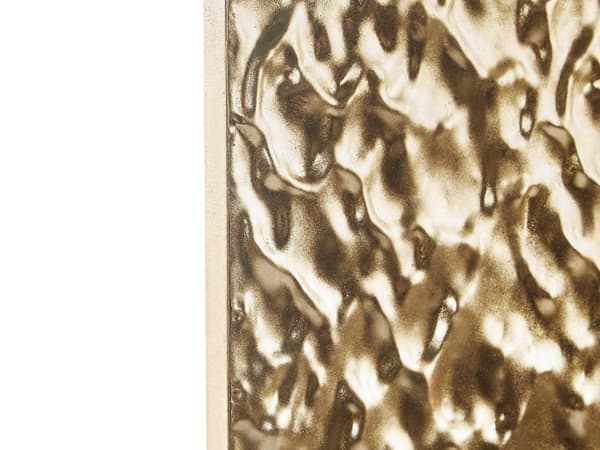 Veggdekorasjon Gull Jern 60 x 79 cm Metallisk Glamorøs stil Interiør Veggkunst