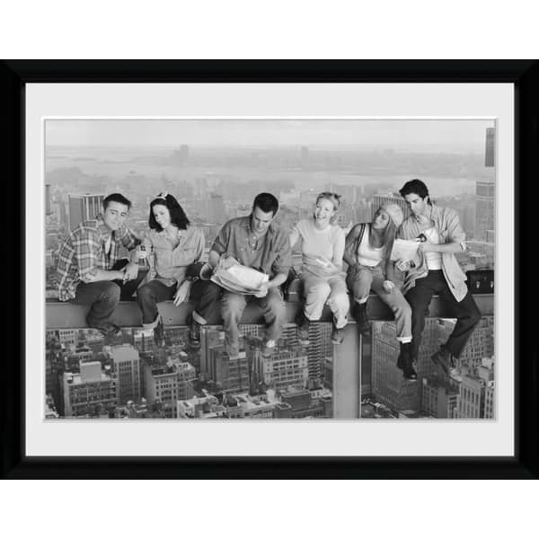 Inramat fotografi Friends On Girder 30 x 40 cm