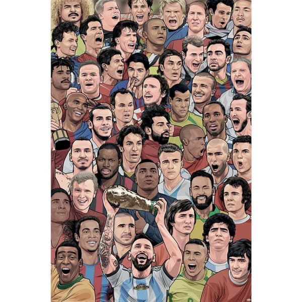 Poster - LEGENDS (FOOTBALL'S GREATEST)