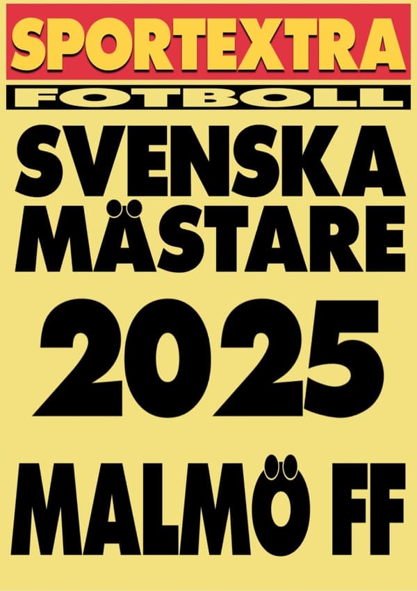 A3 Print - Malmö FF - Svenska mästare 2025!
