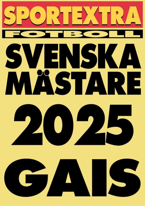 A3 Print - GAIS - Svenska mästare 2025!