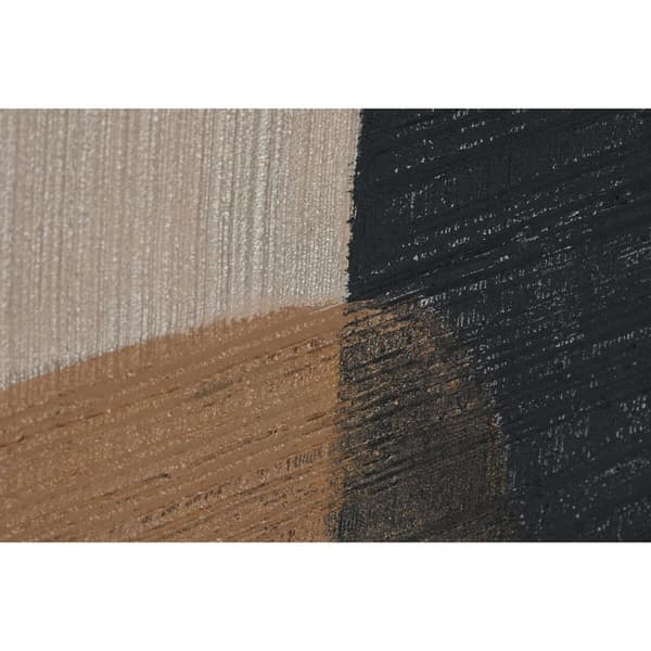 Tavla Home ESPRIT Brun Svart Abstrakt Urban 82 x 4,5 x 102 cm (2 antal)