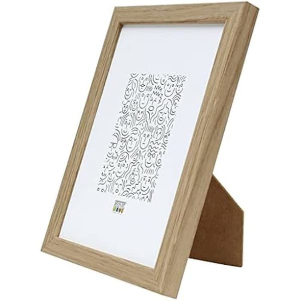 Fotram - DEKNUDT - S47CJ1 - Massivt Ek - 21x29,7 cm - Rektangulär