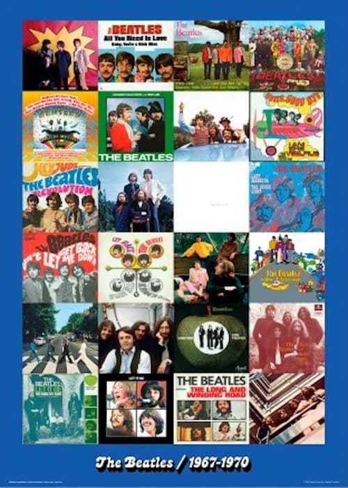Affisch The Beatles Era 1967-1970