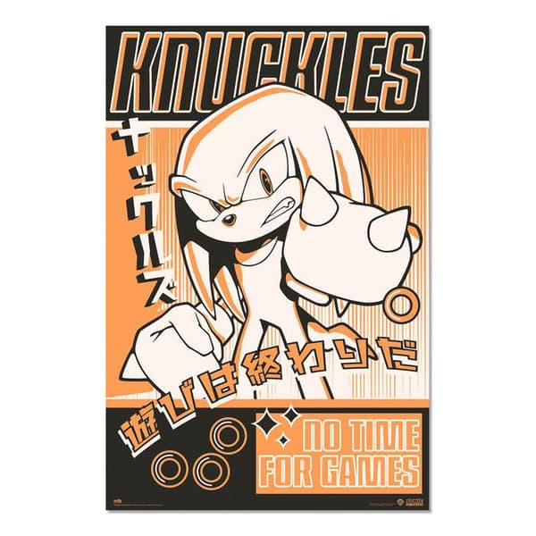 Affisch Knuckles