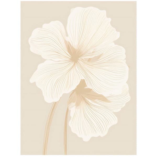 Eteriska blommor Eteriska blommor, 50x70 cm, ljus ekträram, 230 gsm matt papper
