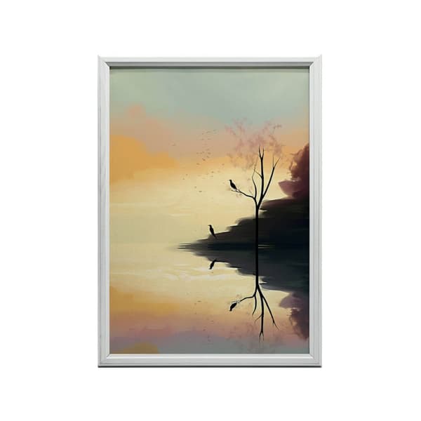 Pastell Landscape Pastell Landscape, 40x50 cm, svart aluminiumram, 230 gsm matt papper