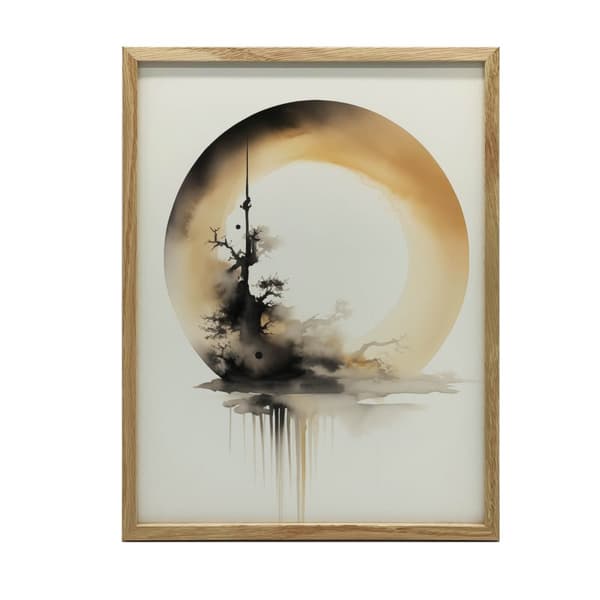 Zen Circle Zen Circle, 30x40 cm, uindrammet, 230 gsm mat papir