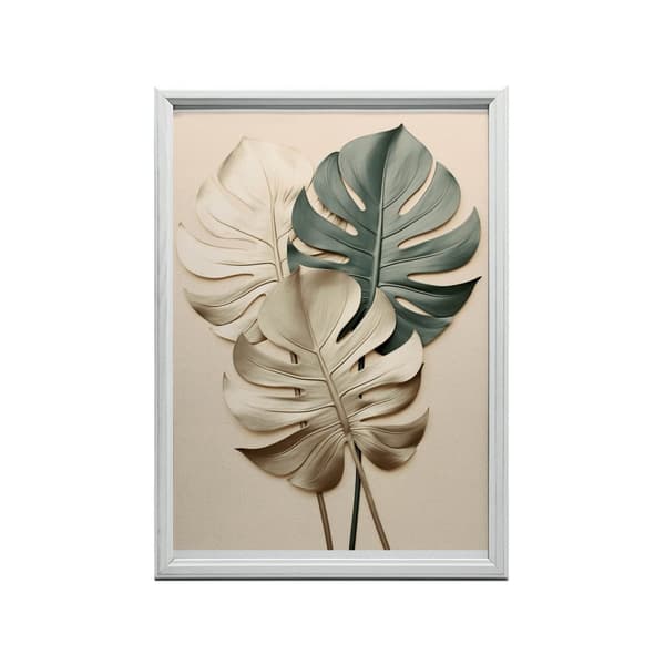 Golden Monstera Golden Monstera, 30x40 cm, oinramad, 230 gsm matt papper