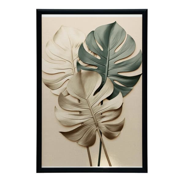 Golden Monstera Golden Monstera, 30x40 cm, oinramad, 230 gsm matt papper