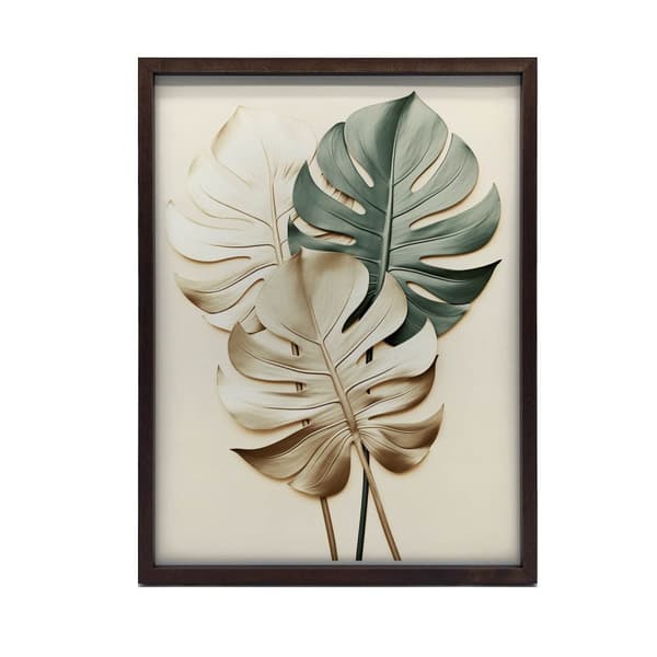 Golden Monstera Golden Monstera, 30x40 cm, oinramad, 230 gsm matt papper