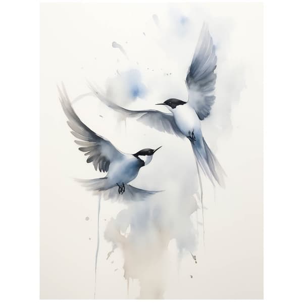 Silence of Nature Silence of Nature, 50x70 cm, sort aluminiumsramme, 230 gsm mat papir