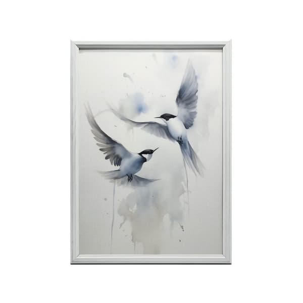 Silence of Nature Silence of Nature, 50x70 cm, sort aluminiumsramme, 230 gsm mat papir