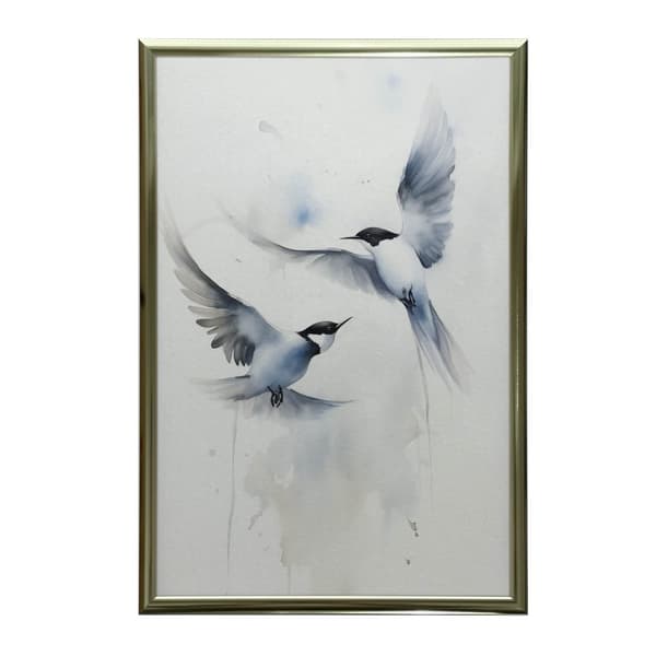 Silence of Nature Silence of Nature, 70x100 cm, guld aluminiumram, 230 gsm matt papper