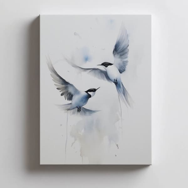 Silence of Nature Silence of Nature, 70x100 cm, mørkebrun træramme, 230 gsm mat papir