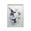 Miniatyrbillede 6 af 10: Peace in Flights Peace in Flights, 30x40 cm, sort aluminiumsramme, 230 gsm mat papir