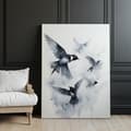 Miniatyrbillede 8 af 10: Peace in Flights Peace in Flights, 30x40 cm, sort aluminiumsramme, 230 gsm mat papir
