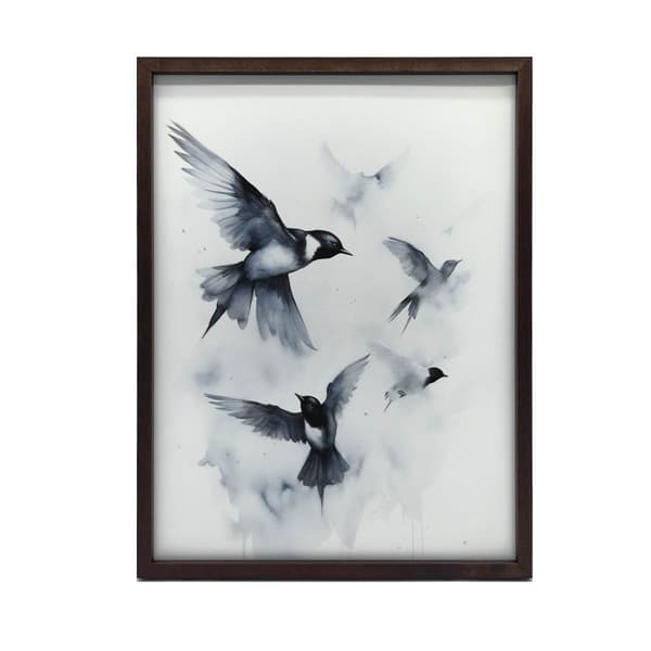 Peace in Flights Peace in Flights, 30x40 cm, oinramad, premiumduk på bårram