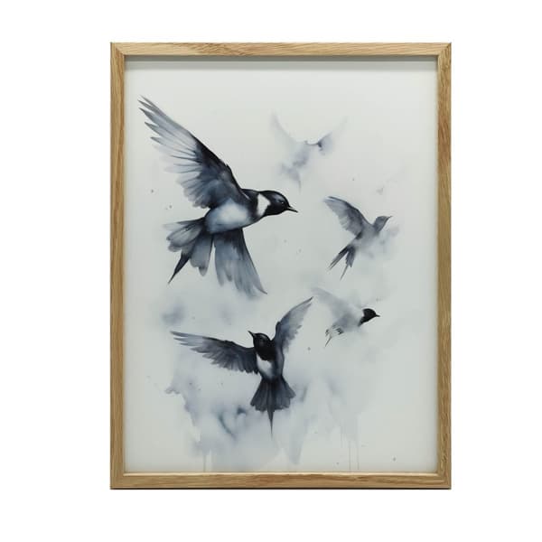 Peace in Flights Peace in Flights, 30x40 cm, oinramad, premiumduk på bårram